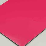 Fuchsia Fireproof Aluminum Composite Panel 48in 96in Acp Aluminum Cladding