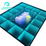 Outdoor 3D LED Light Up Floor Abyss Mirror Neon Abyssal Magic Mirror Size