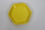 New hexagon ceramic fruit plates colorful dish for home interesting colors