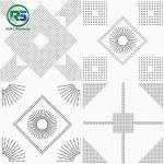 Steel Interior Artistic Metal Ceiling Tiles Aluminium Clip In False Frame 600