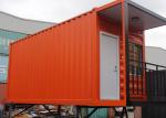 Orange 20GP Pop Up Container Office Container House 15m2