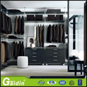 Wholesale easy installed l shape customized sizes pole system wardrobe walk in closet for sale from china suppliers