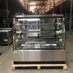 High quality refrigerated glass door display case cake showcase with CE/ETL