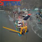 32inch Hydraulic River Sand Cutter Suction Dredger with Anchor Boom and