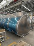 3-Axis Oil Tanker Semi-Trailer Fuel / Liquid Tank Semi Trailer