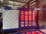 Completely Gas Price Sign 8'' Digit Height With Foothold And LOGO