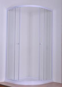Wholesale White Quadrant Curved Corner Shower Enclosure Convenient Comfort Free Standing Type from china suppliers