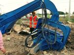 Construction Sheet Pile Vibro Hammer Driving PCF Series 3500 RPM