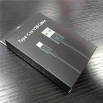 Pantone Data Cable Hanging Electronics Packaging Boxes UV Coating