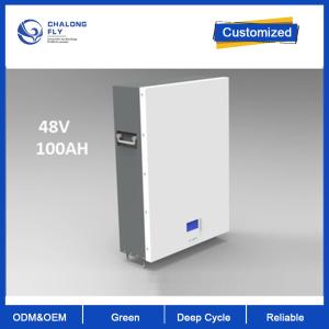 Wholesale 48V100Ah 200Ah Lithium Ion LiFePO4 Battery Pack 5KWh Powerwall For Home Solar Energy System from china suppliers
