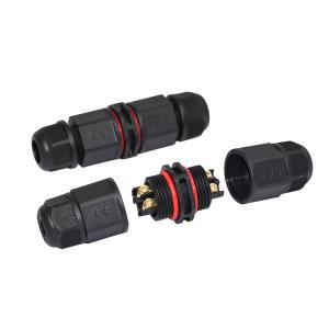 Wholesale Nylon LED Waterproof Connector No Soldering 2pin 3pin 4 Pin Cable Connector L Type from china suppliers