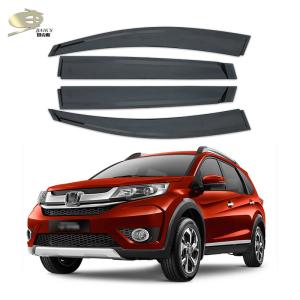 Wholesale PMMA Car Window Rain Shades For Honda Br-V Brv 2015 Onwards Smoke from china suppliers
