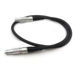 0.5M Length 2 Pin Lemo To 2 Pin Lemo Cable For Wireless Video Transmission