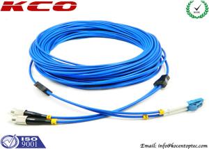 Wholesale Monomode LC to FC Fiber Optic Patch Cord Single Mode Duplex Armored from china suppliers