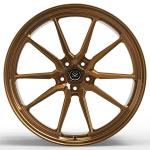 21x9 ET28/22x11.5ET22/5x114.3/67.1 Brushed Gloss Bronze For Ferrari F8 Tributo