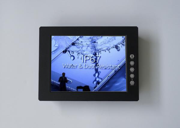 Outdoor High Brightness Monitor 10.4 Inch With Touch Screen Fully IP67