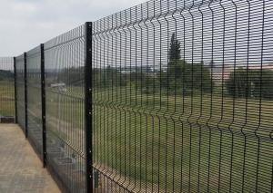 Wholesale Powder Coated 3.5mm Anti Climb Fencing 358 Prison Mesh Security 2.4m Height from china suppliers