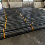 Road Construction Reinforcement Geogrid Tensile Strength 15-60KN Mesh Size 12.7