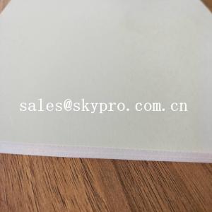 China Smooth Latex Rubber Sheet Roll Non Toxic Silicone Soft White SBR Rubber Sheet on sale