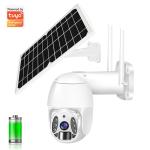 Smart Outdoor Solar Wireless Surveillance Camera Tuya 4G Home Security PTZ