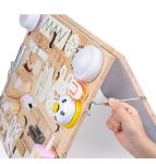 Montessori Early Educational DIY Handmade Busy Board Wooden Toys For Toddlers