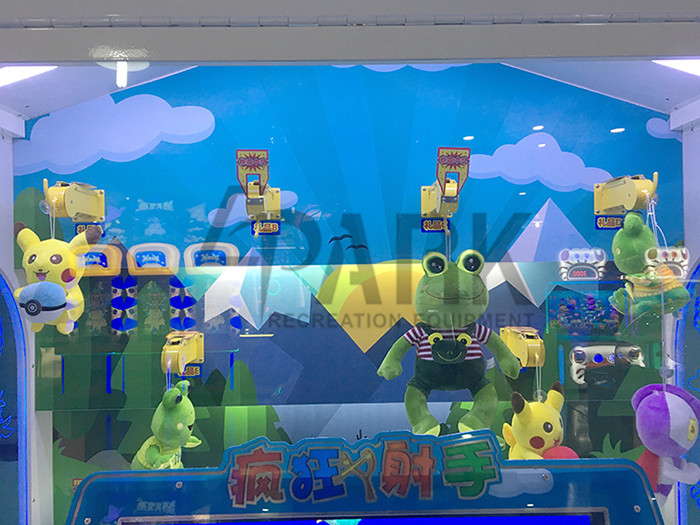 150W Crazy Shooter Candy Claw Machine / Redemption Game Machine