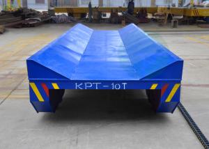 Wholesale 50t emergency-stop button towed cable rail guided steel coil transfer wagon for steel plant from china suppliers