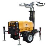 Mining Areas Diesel Light Tower Towable Light Tower Diesel Generator Mobile