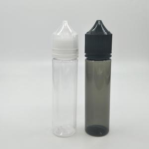 Wholesale Squeezable 60ml Empty Drop Bottle Food Grade PET Transparent Black Plastic Bottle from china suppliers