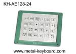 Dust Proof Rugged Industrial Metal Keyboard for Gas Station , CNG / LPG