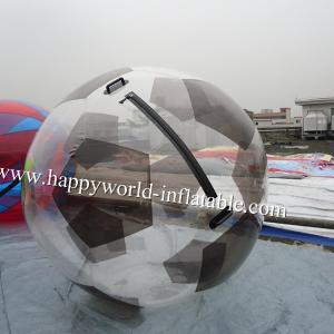 China soccer shape water walking ball , human water bubble ball , walking water ball pool on sale