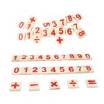 Figure Blocks Counting Sticks Education Wooden Toys Building Intelligence Block