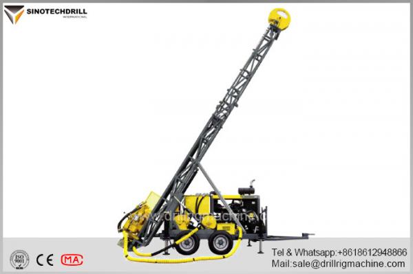 Quality Atlas Copco Construction Equipment Diamond Core Drill Rig With 5113NM Max Torque for sale