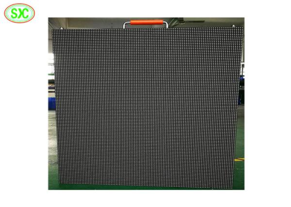 Waterproof 4.81mm Hd full color Led Display Die Casting Aluminum 500mmx500mm