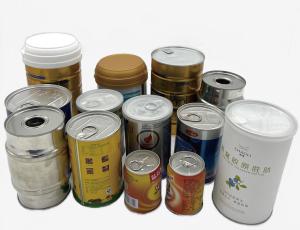 Wholesale Custom Packing Milk Powder Can Oil Tin Can Food Can With Plastic Cap 0.25mm Thickness from china suppliers