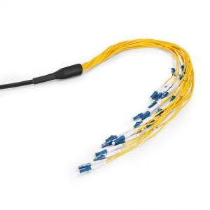 Wholesale 0.9mm Diameter Singlemode MTP/MPO to SC Fiber Optic Patch Cord with 1000 Plugging Times from china suppliers