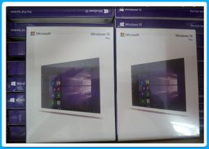 Wholesale 32 bit / 64 bit Microsoft Windows 10 Pro Software Retail Box Windows 10 professional from china suppliers