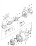 Kdooye Final Drive Gearbox For HITACHI ZAXIS200 ZAX240 ZAX230