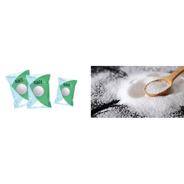 Dual Belt 80bpm 320mm Vertical Bagger Machine For Salt