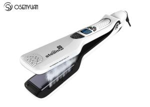 Wholesale Electric Ceramic Steam Based Hair Straightener Hair Styling Tools With LCD Display from china suppliers