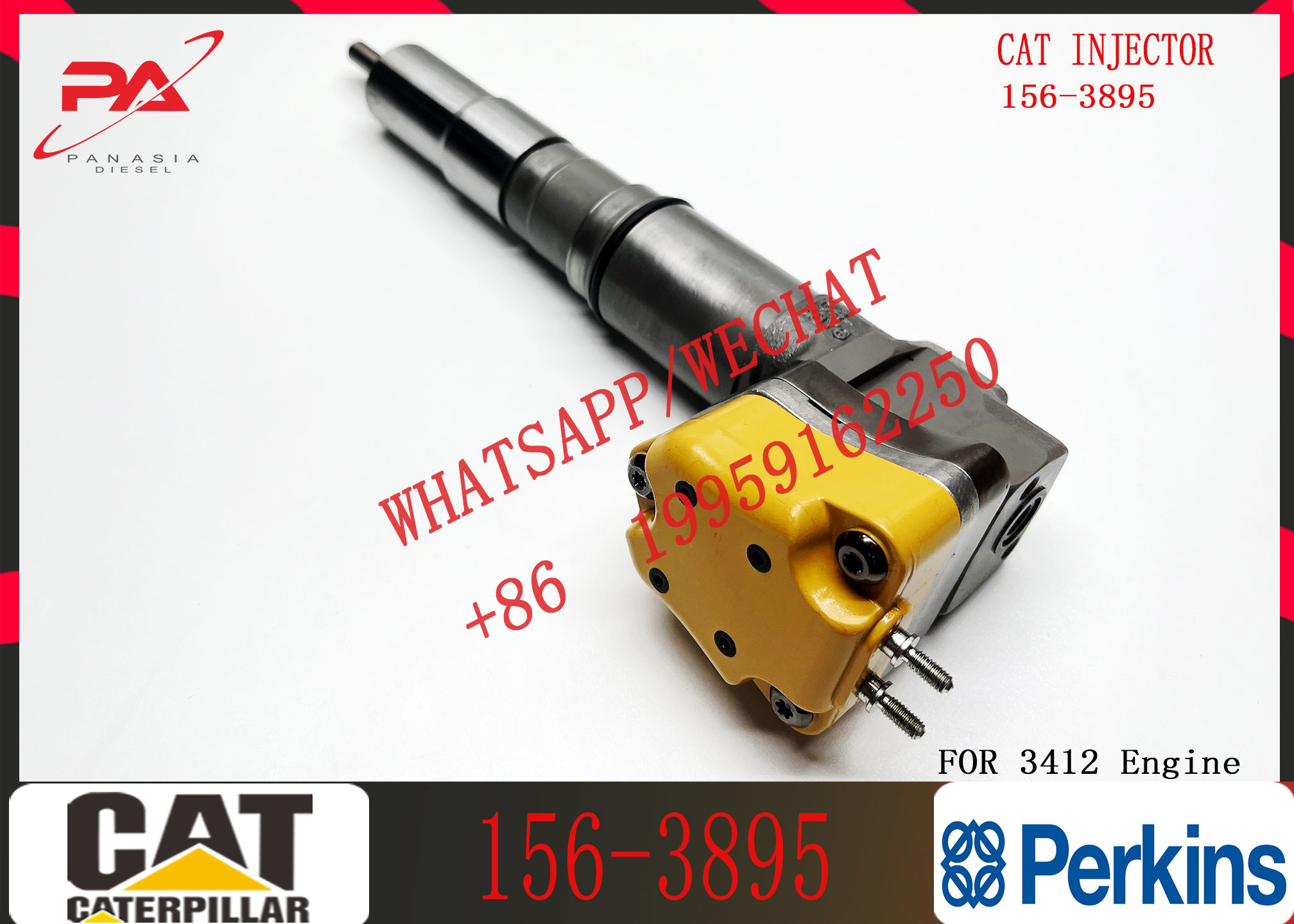 Fuel Injector 156-3895 222-5967 232-1170 171-9704 196-1401 222-5966 173-9268 174-7527 20R-0760 173-9272