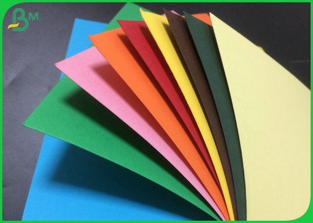 FSC Approved 200gr Green Pink Coloured Cardboard Sheet For Printing 