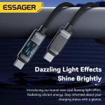 ESSAGER ES-X58 Series 100W PD Type C Cable USB C to USB C