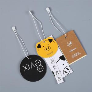 Wholesale Promotional Hang tags Custom Barcode Printing for Clothing from china suppliers