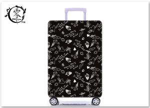 Wholesale Custom Illustration Logo Luggage Case Cover Sublimation Printed Suitcase Protector Cover from china suppliers