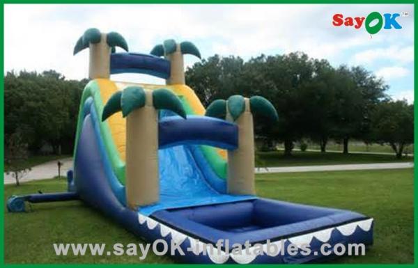 Kids Inflatable Slide Bouncy Castle With Slide Commercial Inflatable Bouncer