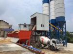 Robust Construction Stationary Batching Plant Concrete Mixing Machinery Ready