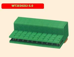 China 300V 10 Pins PCB Terminal Block 5.0mm Pcb Mount Screw Terminal 26－14 Awg on sale