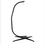 Easy Collapsible Metal Frame Swing Chair Stand for Outdoor Bedroom Living Room