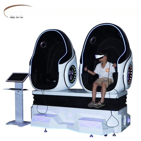 Dreamland popular coin operated double players 9d vr egg chair simulator 360 vr